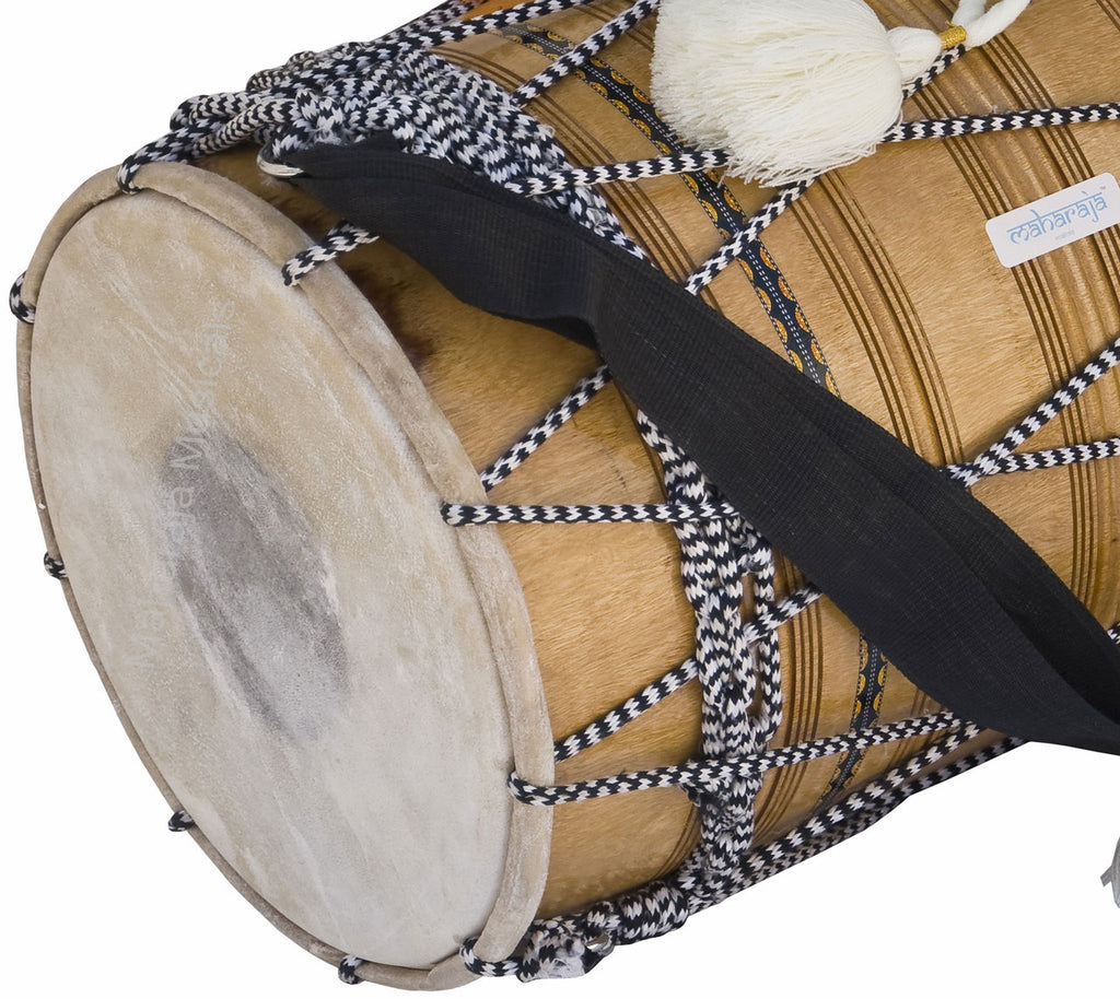 Maharaja Musicals Bhangra Dhol, Natural (No. 435)