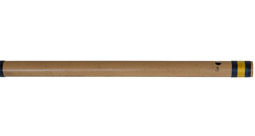 Sarfuddin Concert Bansuri Flute, Scale G# Medium, 13.2", Bamboo