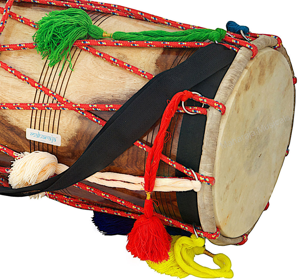 Maharaja Musicals Bhangra Dhol, Natural (No. 141)