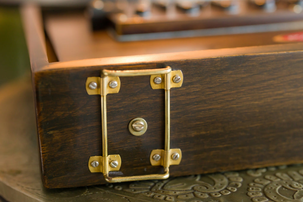 Maharaja Musicals Shruti Box, Teak Wood, Espresso