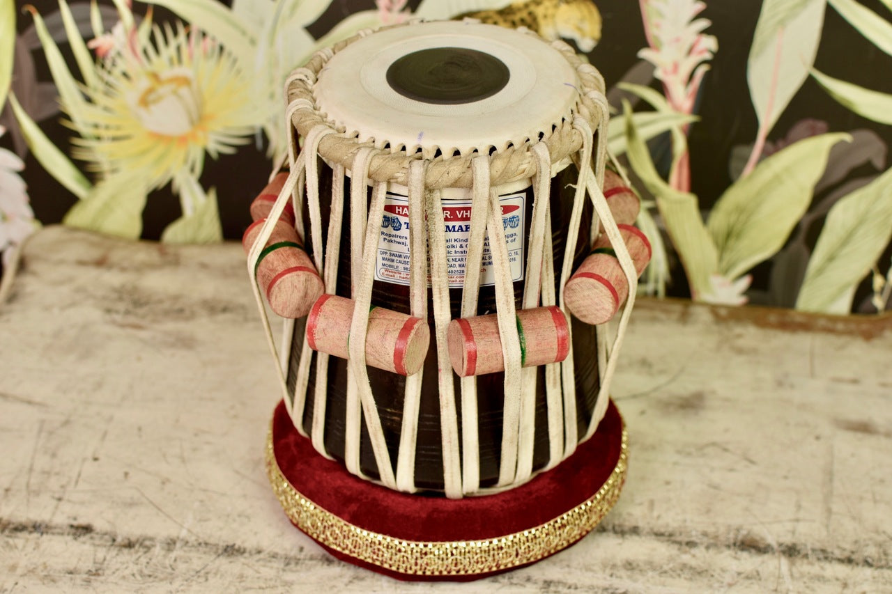 Haridas Vhatkar Tabla Set, 3.5 kg, Copper Bayan, Sheesham