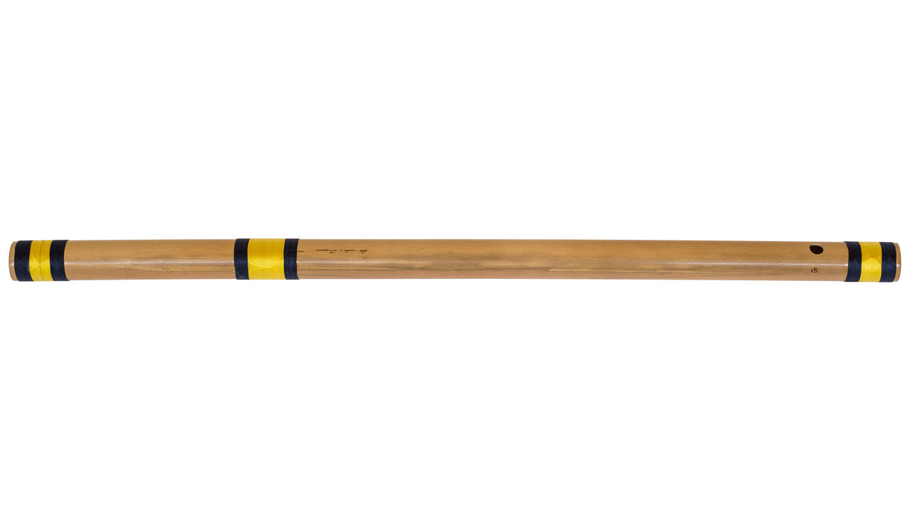 Sarfuddin Concert Bansuri Flute, Scale G Bass, 25.5", Bamboo