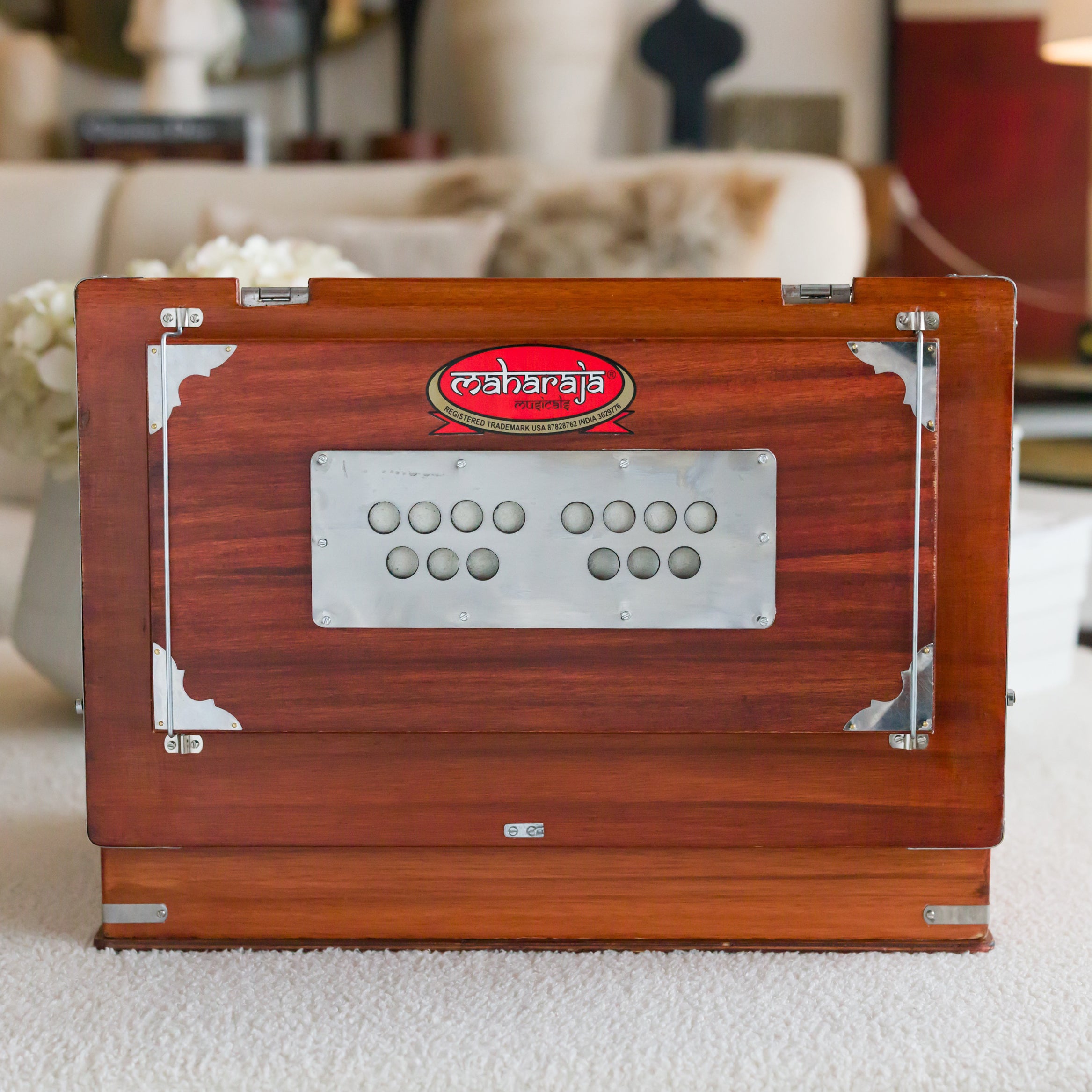 Maharaja Musicals Kirtan Harmonium, 32 Keys