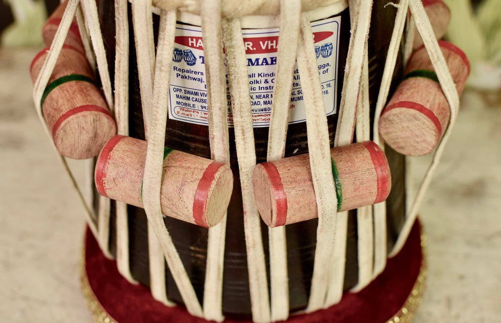 Haridas Vhatkar Tabla Set, 3.5 kg, Copper Bayan, Sheesham