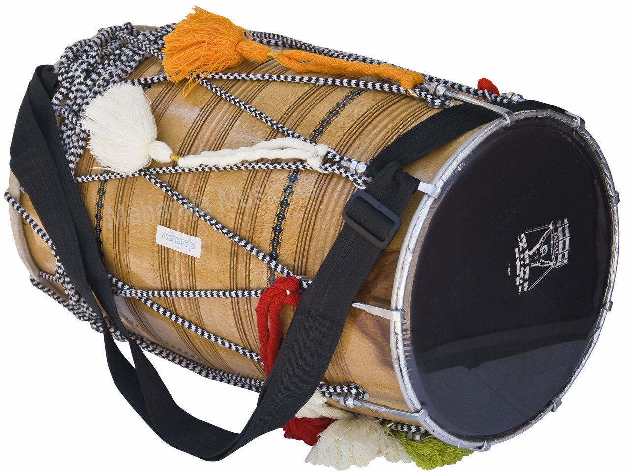 Maharaja Musicals Bhangra Dhol, Natural (No. 435)