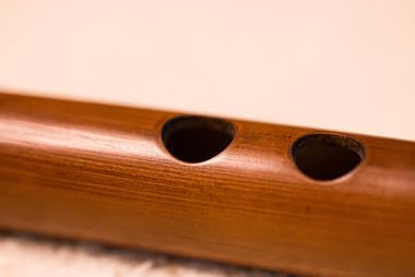 MAHARAJA Concert, Scale C Natural Medium 19 Inches, Indian Bamboo Flute (PDI-3358)