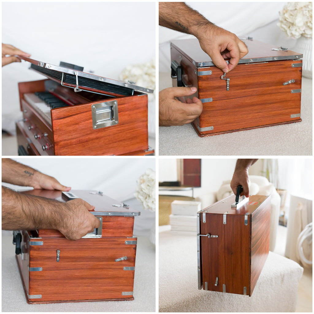 Maharaja Musicals Kirtan Harmonium, 32 Keys