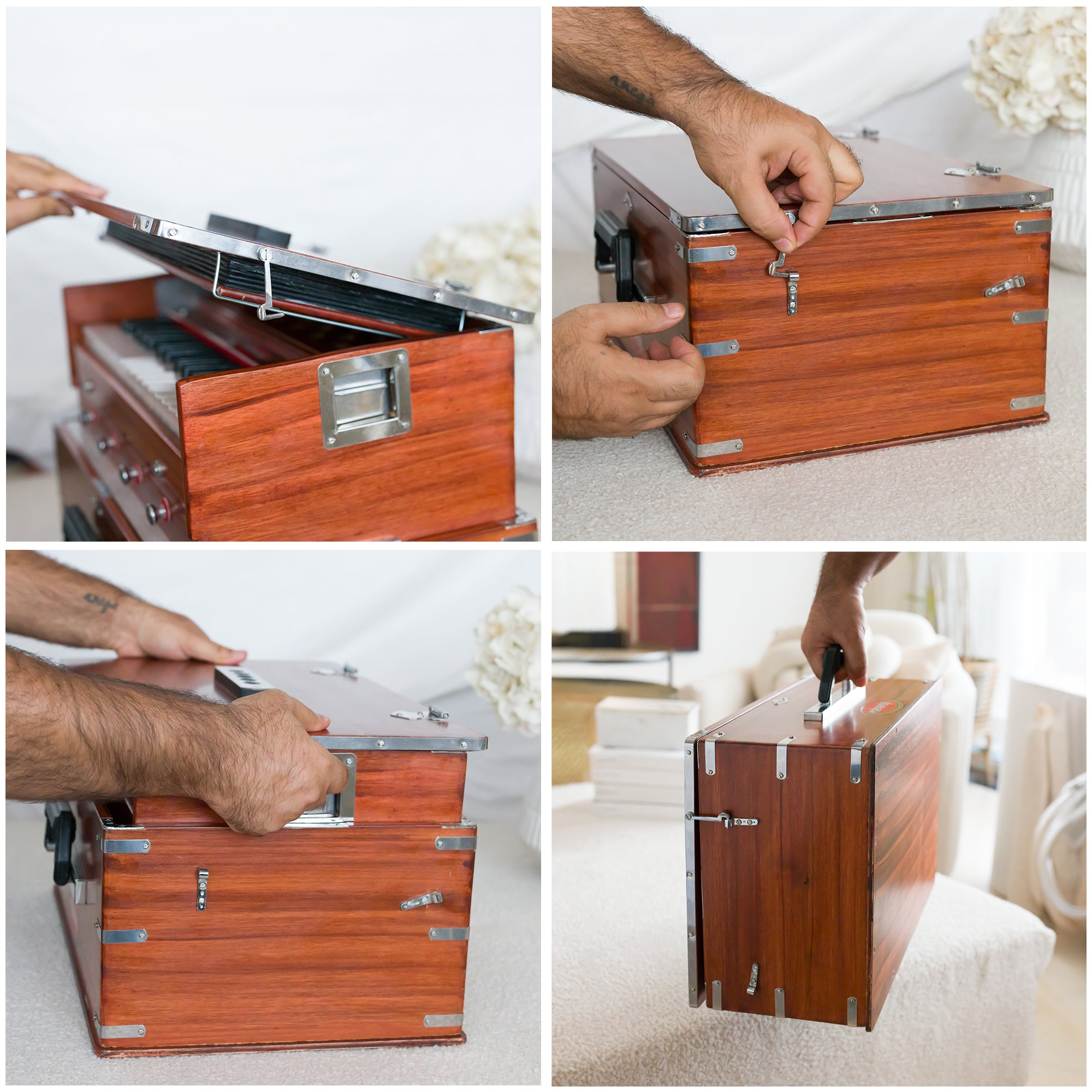 Maharaja Musicals Kirtan Harmonium, 32 Keys