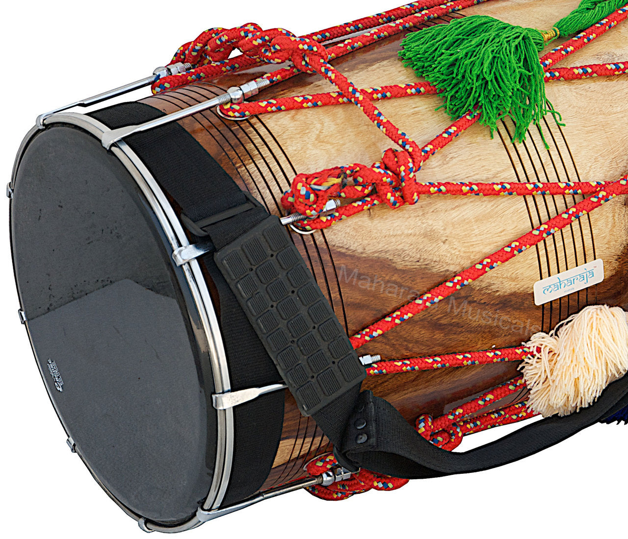 Maharaja Musicals Bhangra Dhol, Natural (No. 141)