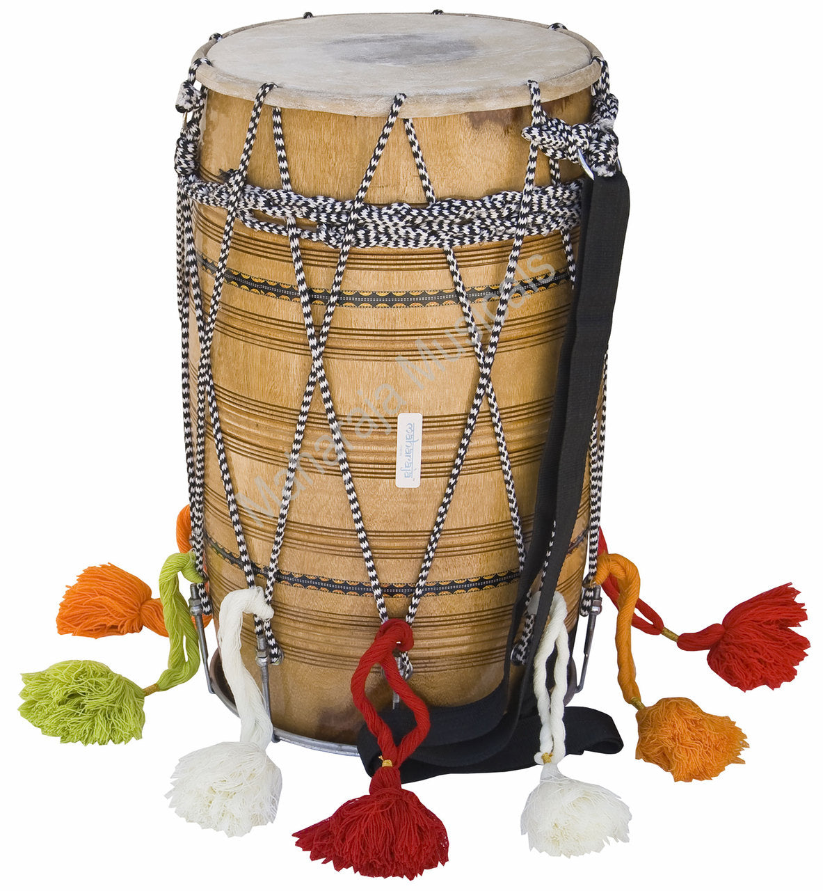 Maharaja Musicals Bhangra Dhol, Natural (No. 435)
