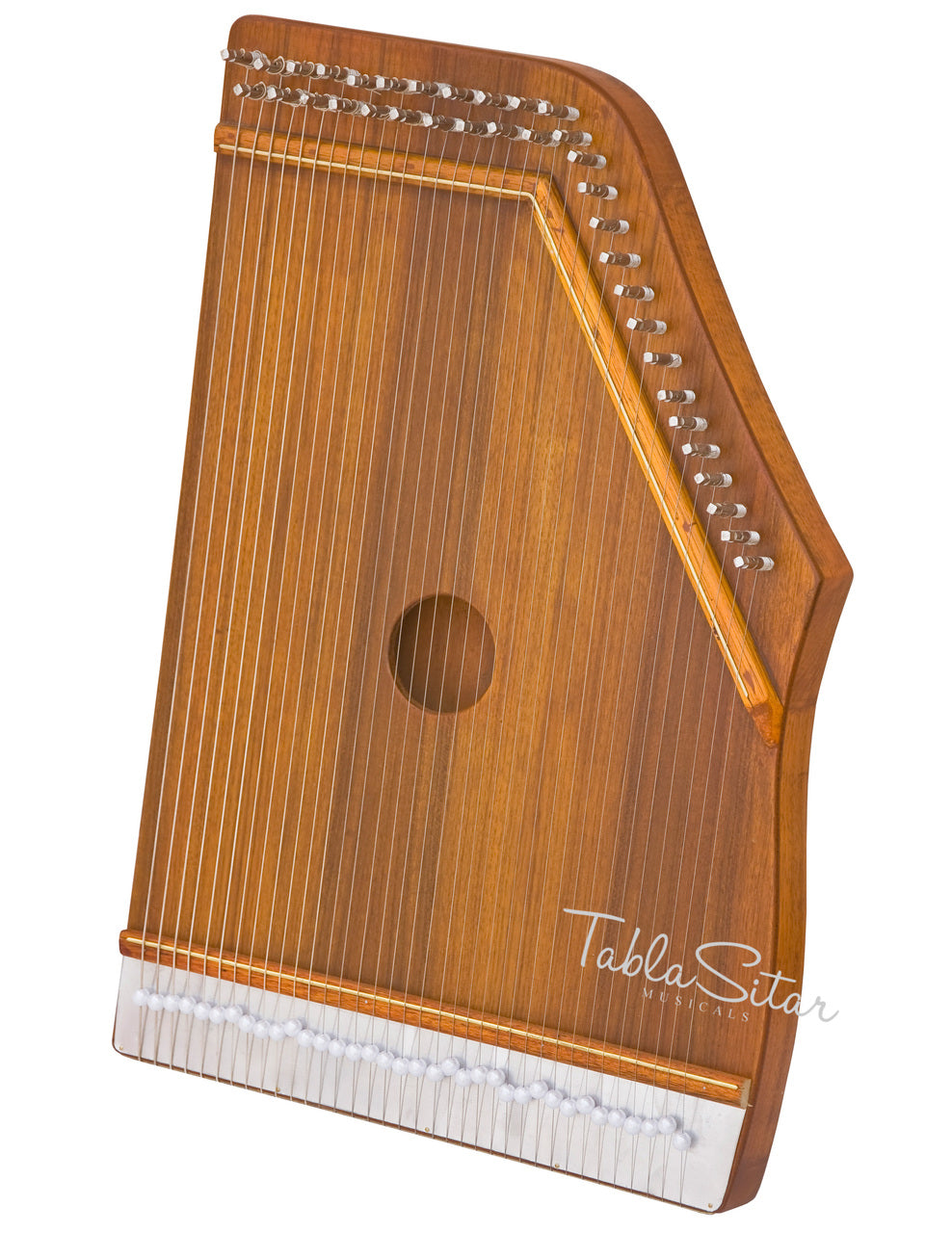 Maharaja Musicals Swarmandal, 36 Strings, Natural