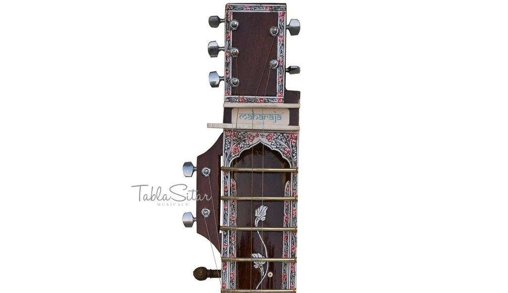 Maharaja Musicals Electric Sitar, Kharaj Pancham, Mahogany