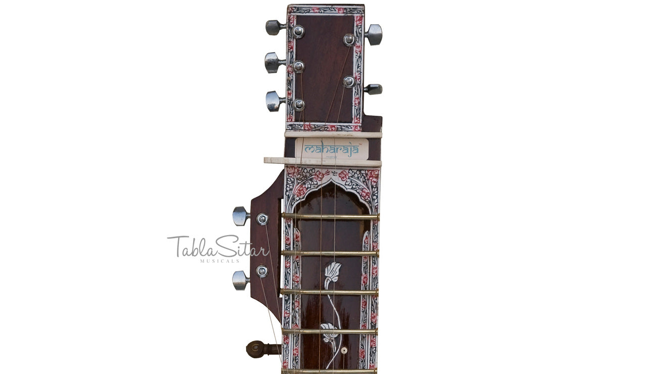 Maharaja Musicals Electric Sitar, Kharaj Pancham, Mahogany