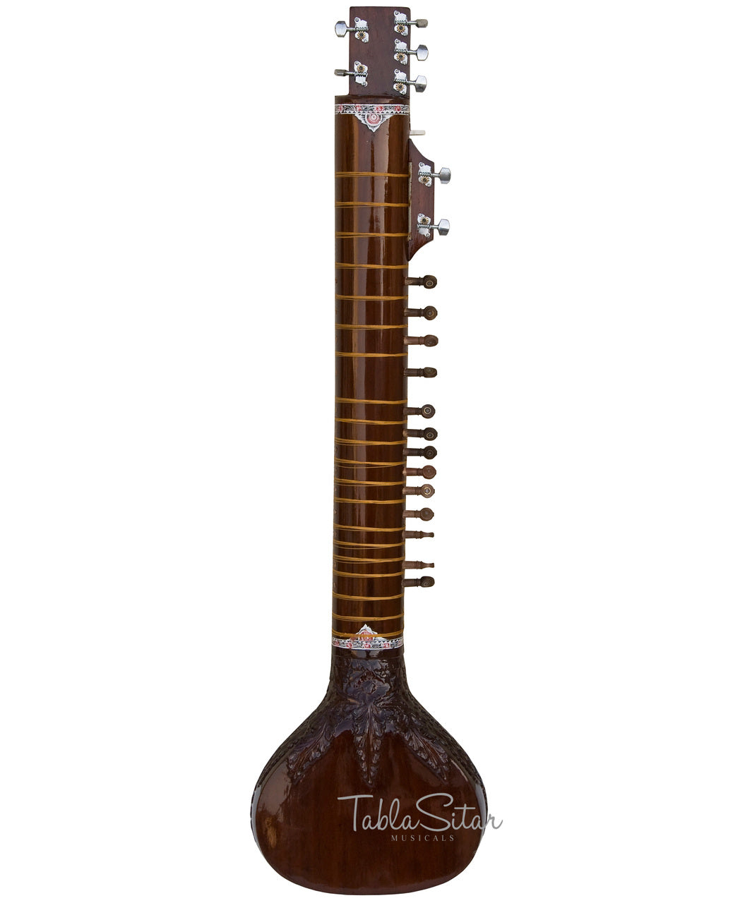 Maharaja Musicals Electric Sitar, Kharaj Pancham, Mahogany