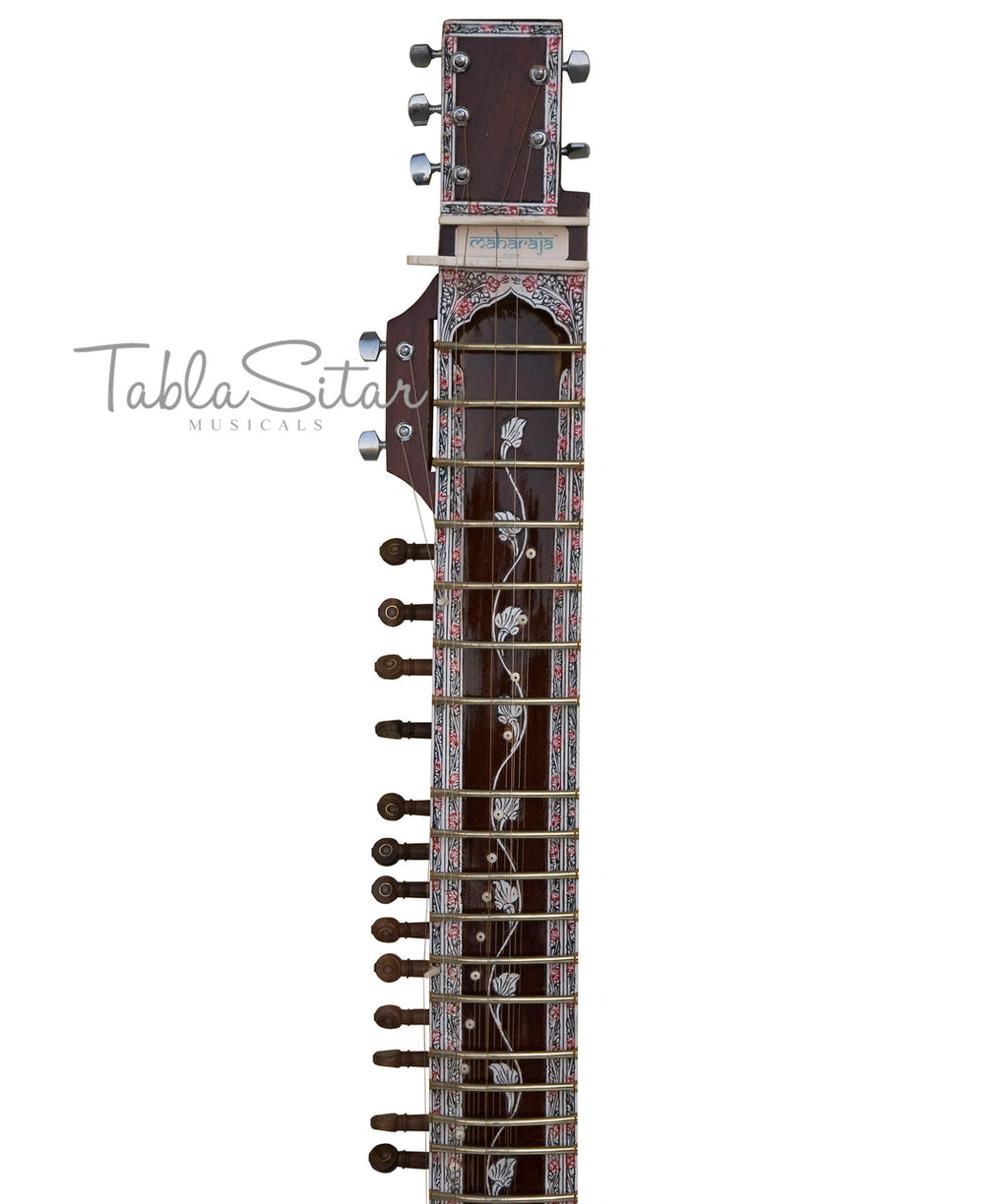 Maharaja Musicals Electric Sitar, Kharaj Pancham, Mahogany