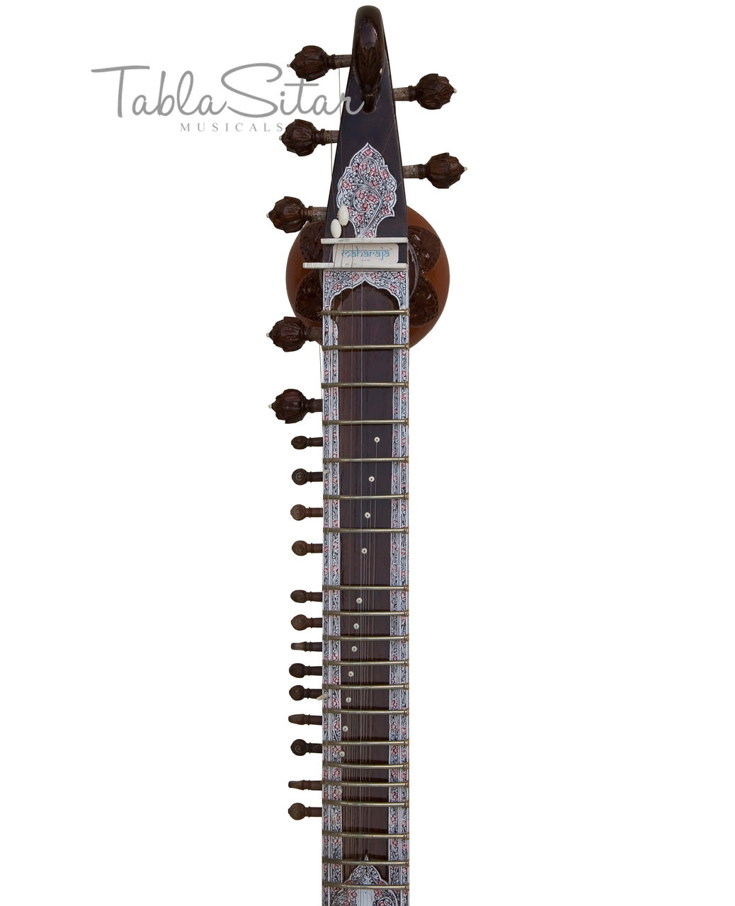 Maharaja Musicals Peacock Sitar, Ravi Shankar Style, Double Toomba