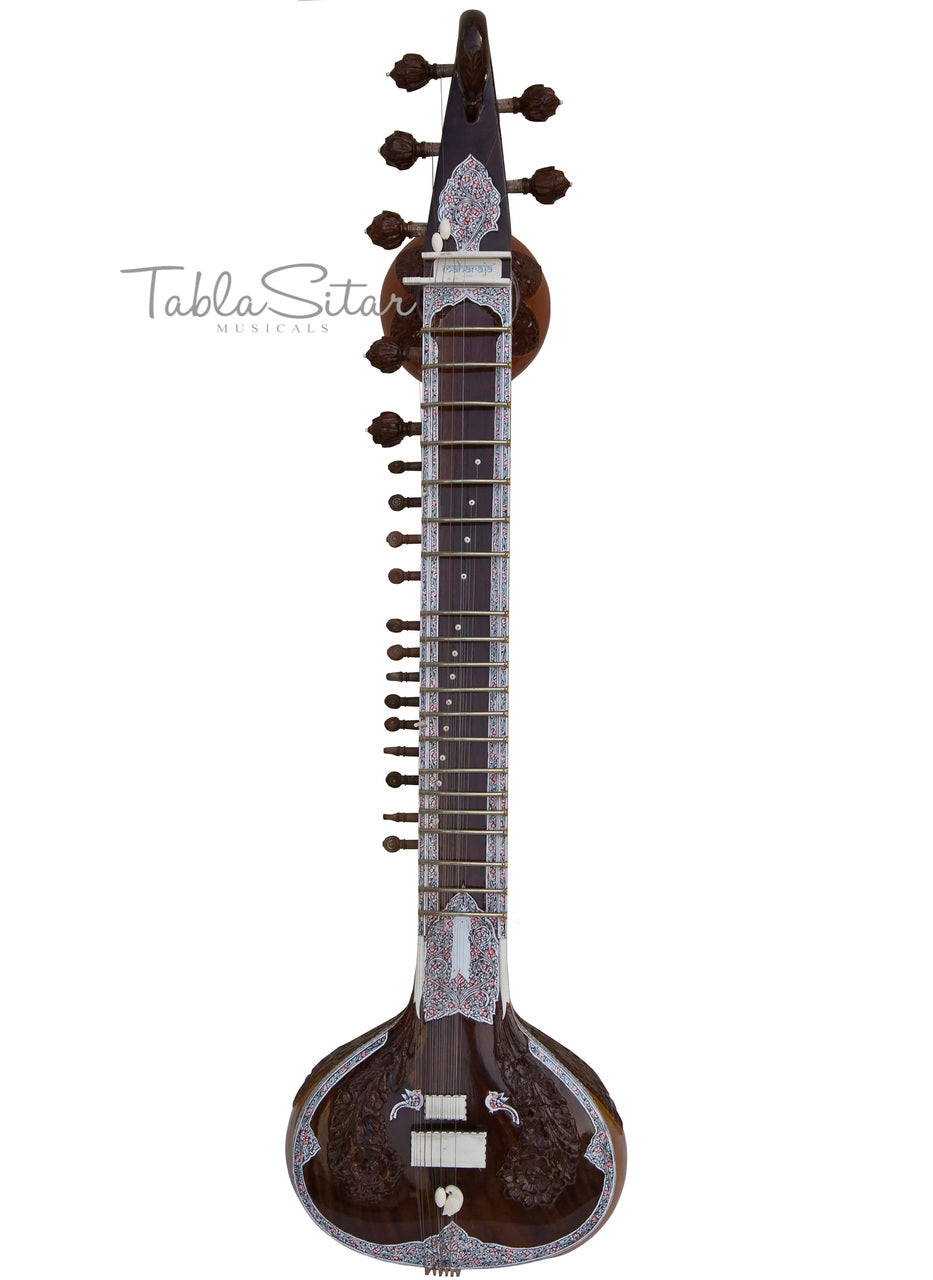 Maharaja Musicals Peacock Sitar, Ravi Shankar Style, Double Toomba