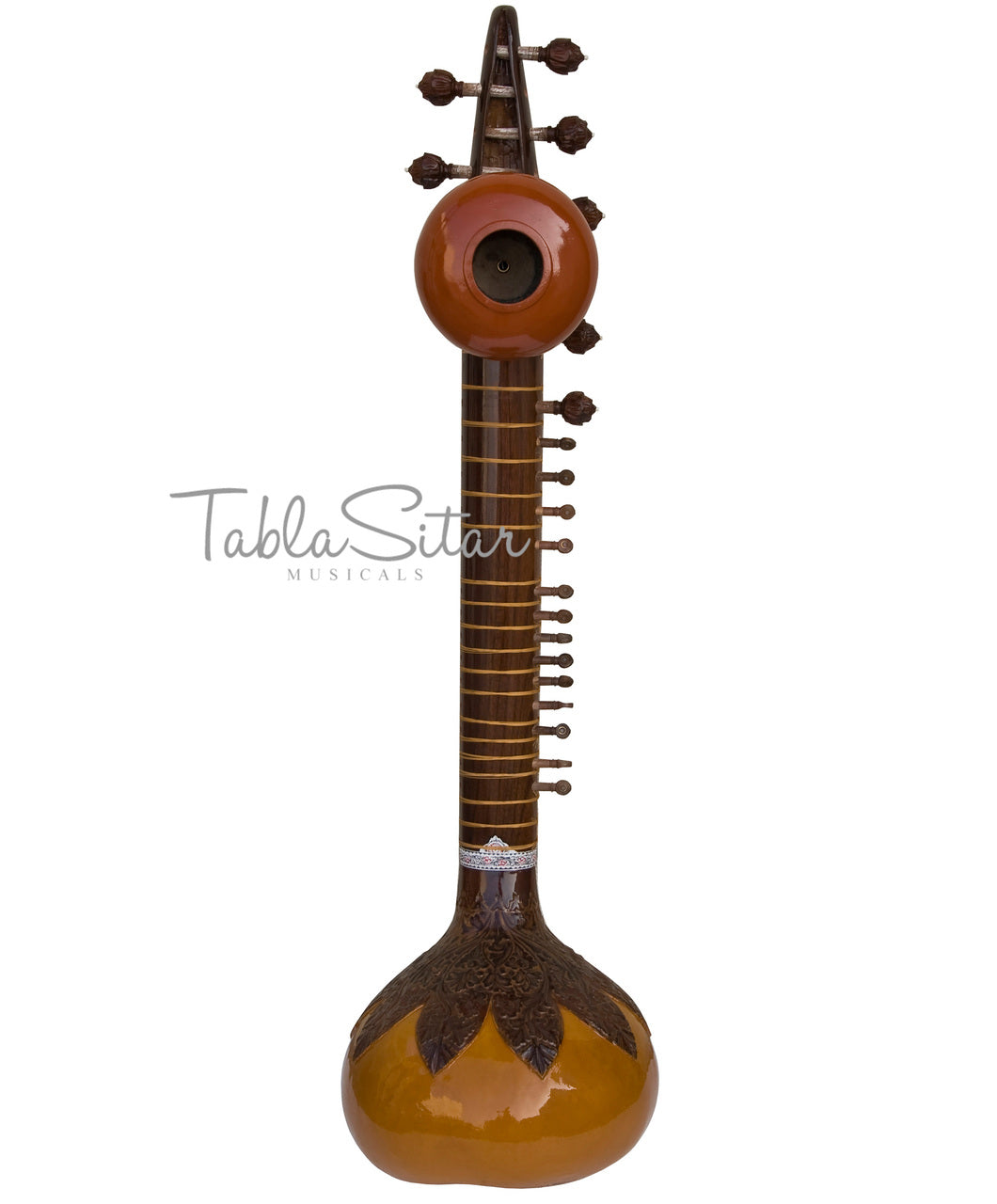 Maharaja Musicals Peacock Sitar, Ravi Shankar Style, Double Toomba