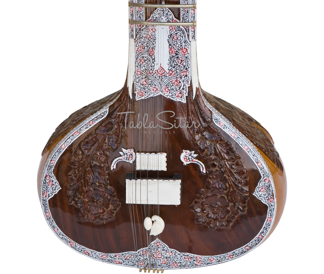 Maharaja Musicals Peacock Sitar, Ravi Shankar Style, Double Toomba