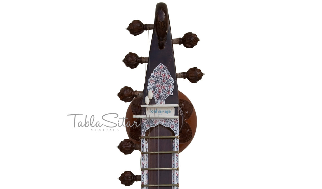 Maharaja Musicals Peacock Sitar, Ravi Shankar Style, Double Toomba