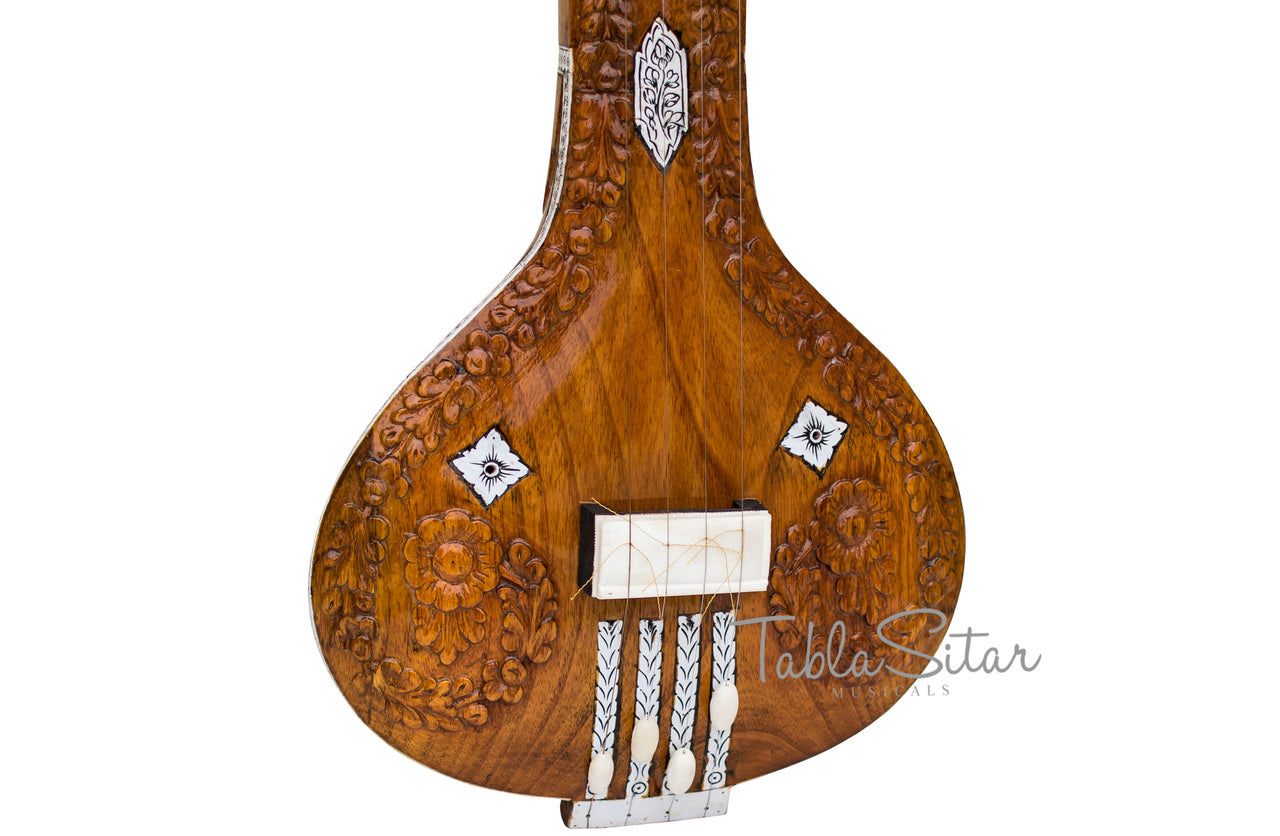 Maharaja Musicals Peacock Tanpuri, 4 Strings