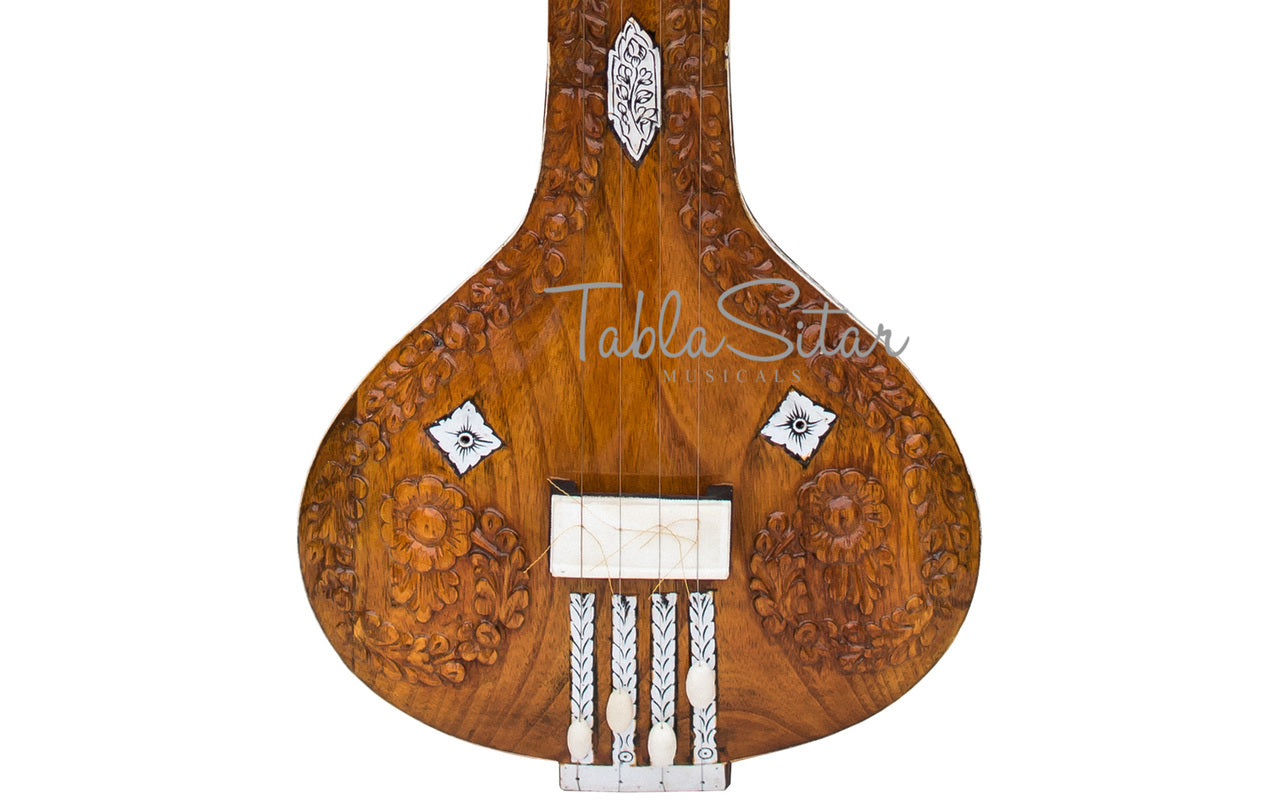 Maharaja Musicals Peacock Tanpuri, 4 Strings