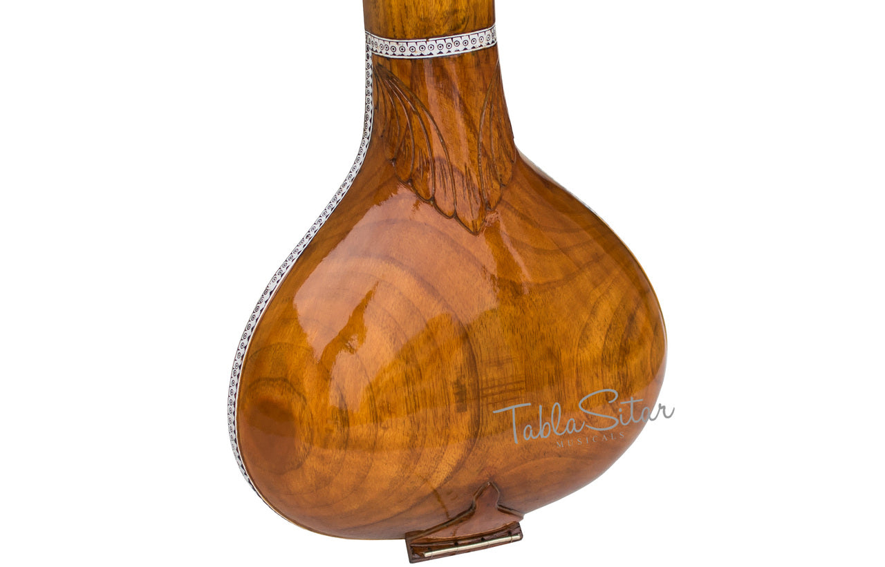 Maharaja Musicals Peacock Tanpuri, 4 Strings