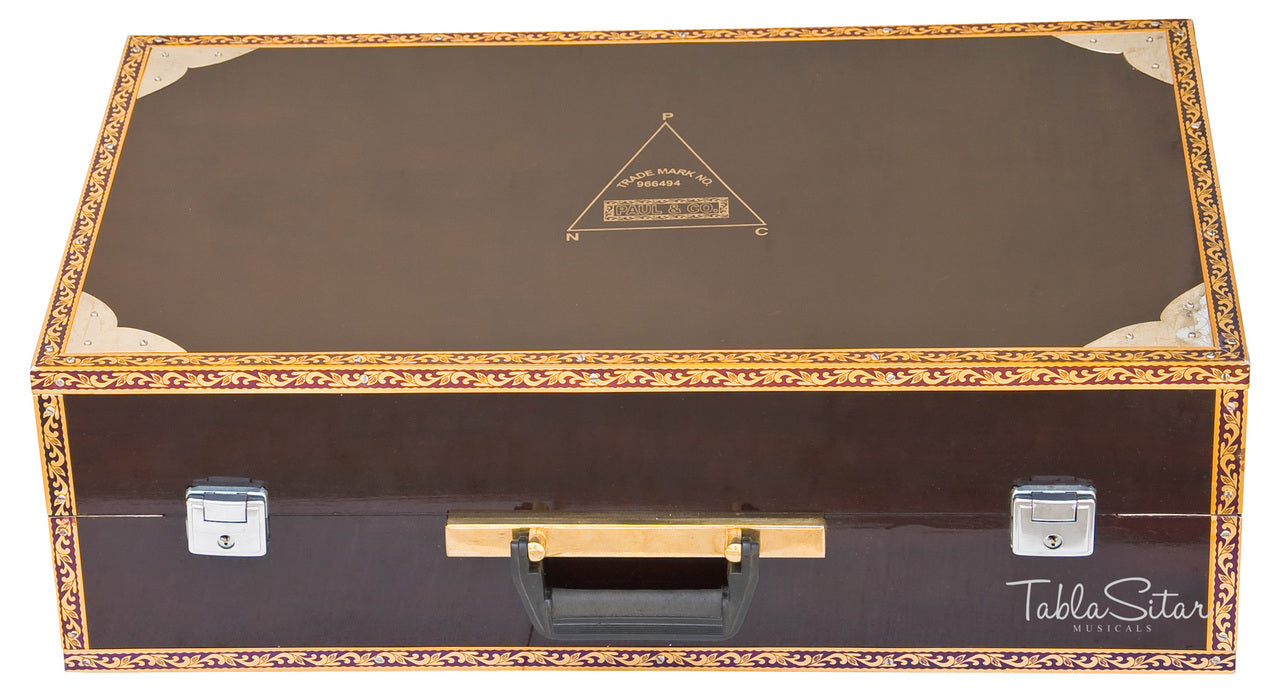 Paul & Co. Harmonium, 9-Scale Changer, 3 Reeds, Dark Mahogany