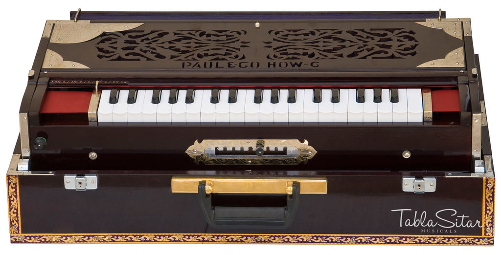 Paul & Co. Harmonium, 9-Scale Changer, 3 Reeds, Dark Mahogany