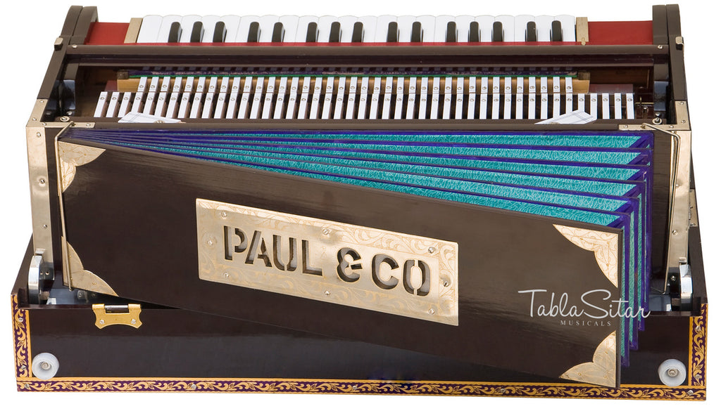 Paul & Co. Harmonium, 9-Scale Changer, 3 Reeds, Dark Mahogany