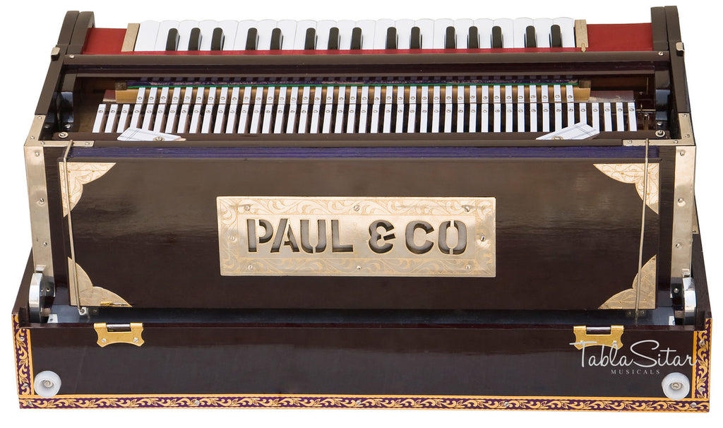 Paul & Co. Harmonium, 9-Scale Changer, 3 Reeds, Dark Mahogany