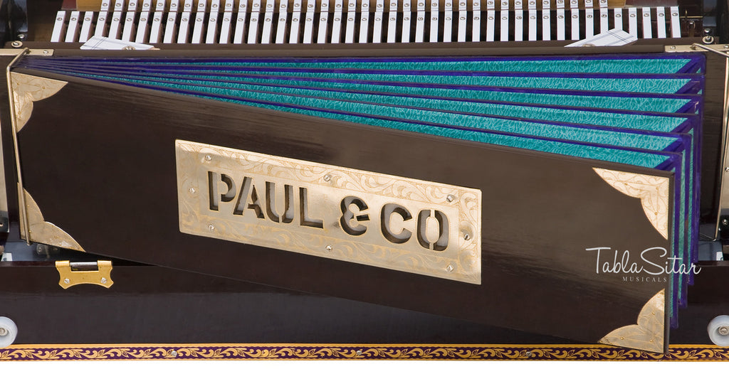 Paul & Co. Harmonium, 9-Scale Changer, 3 Reeds, Dark Mahogany