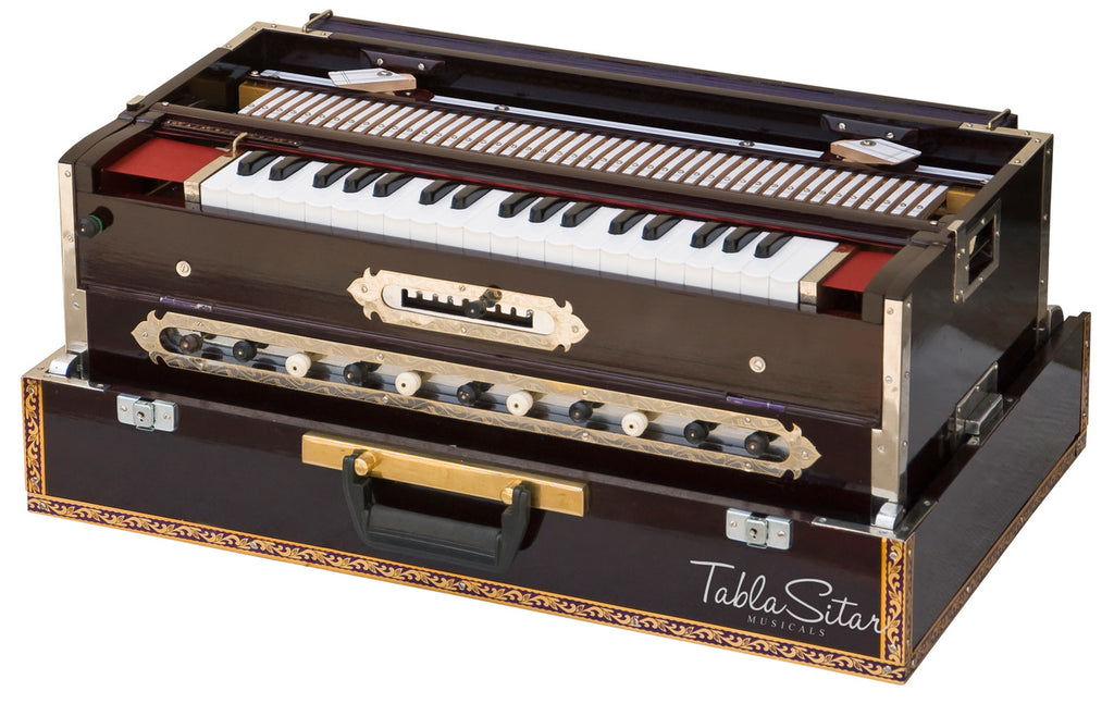 Paul & Co. Harmonium, 9-Scale Changer, 3 Reeds, Dark Mahogany