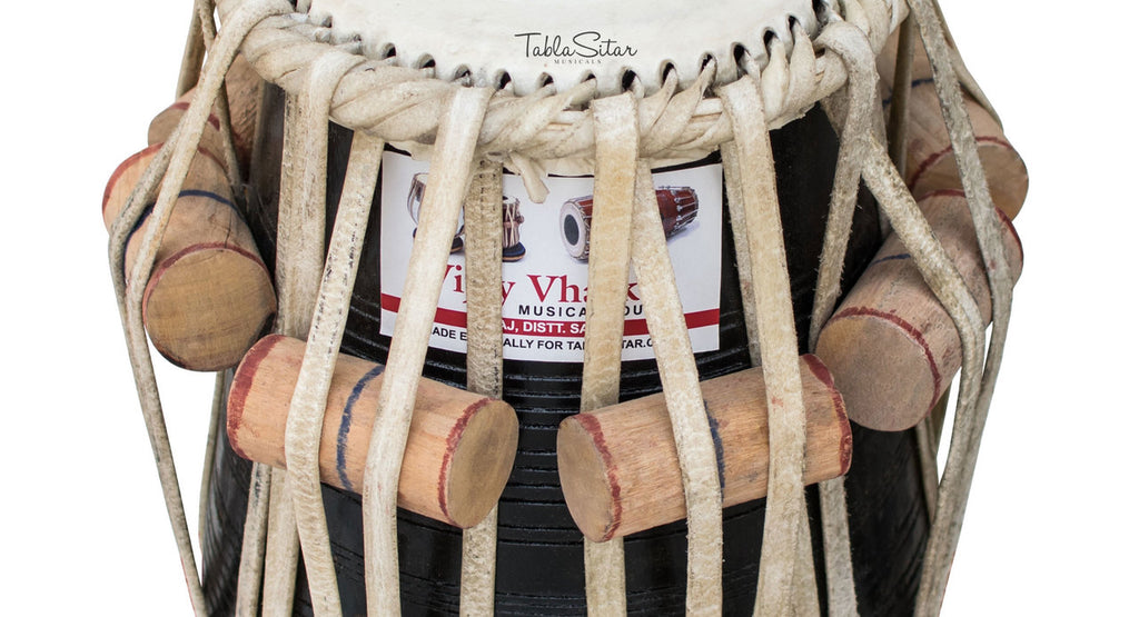 Vijay Vhatkar Tabla Set, 2.5 kg, Brass Bayan, Sheesham