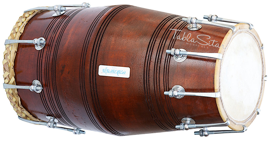 Maharaja Musicals Gajra Dholak, Mango Wood