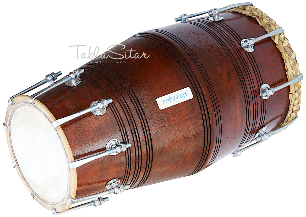 Maharaja Musicals Gajra Dholak, Mango Wood