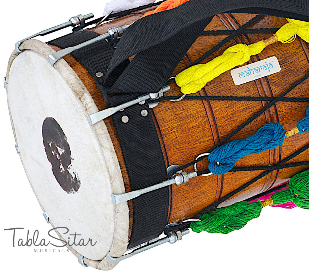 Maharaja Musicals Bhangra Dhol, Natural (No. 274)