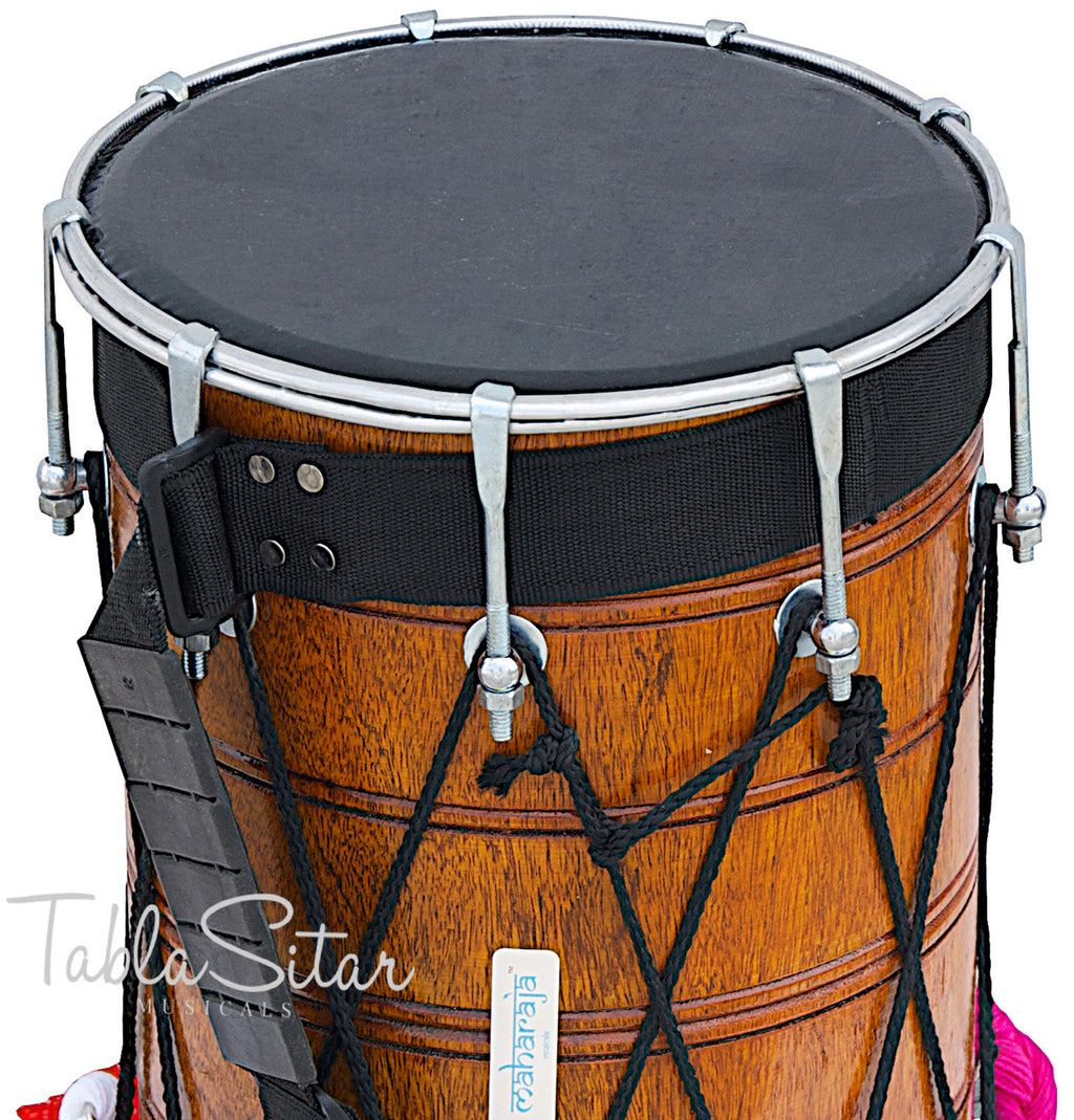 Maharaja Musicals Bhangra Dhol, Natural (No. 274)