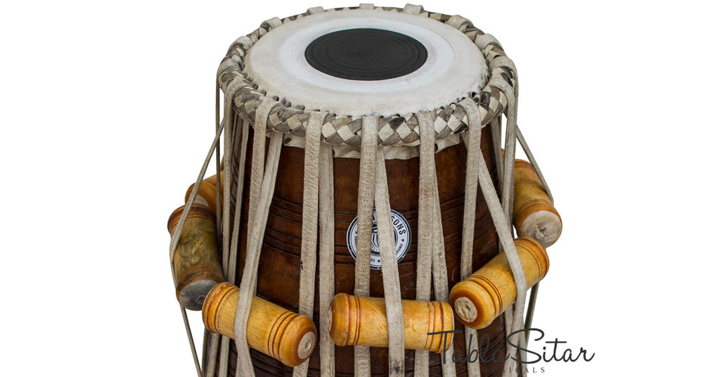 Maharaja Musicals Ganesha Kalash Tabla Set, 3.5 kg, Brass Bayan