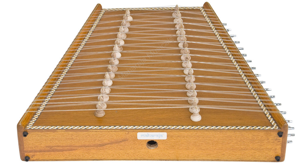 Maharaja Musicals Santoor, 93 Strings, Natural