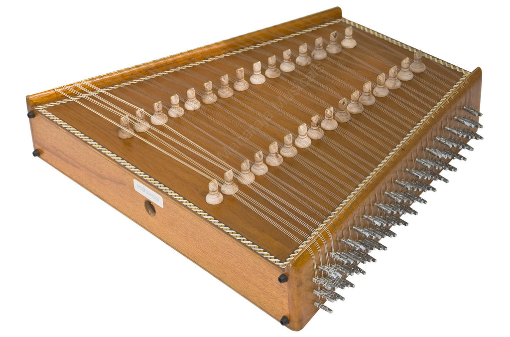 Maharaja Musicals Santoor, 93 Strings, Natural