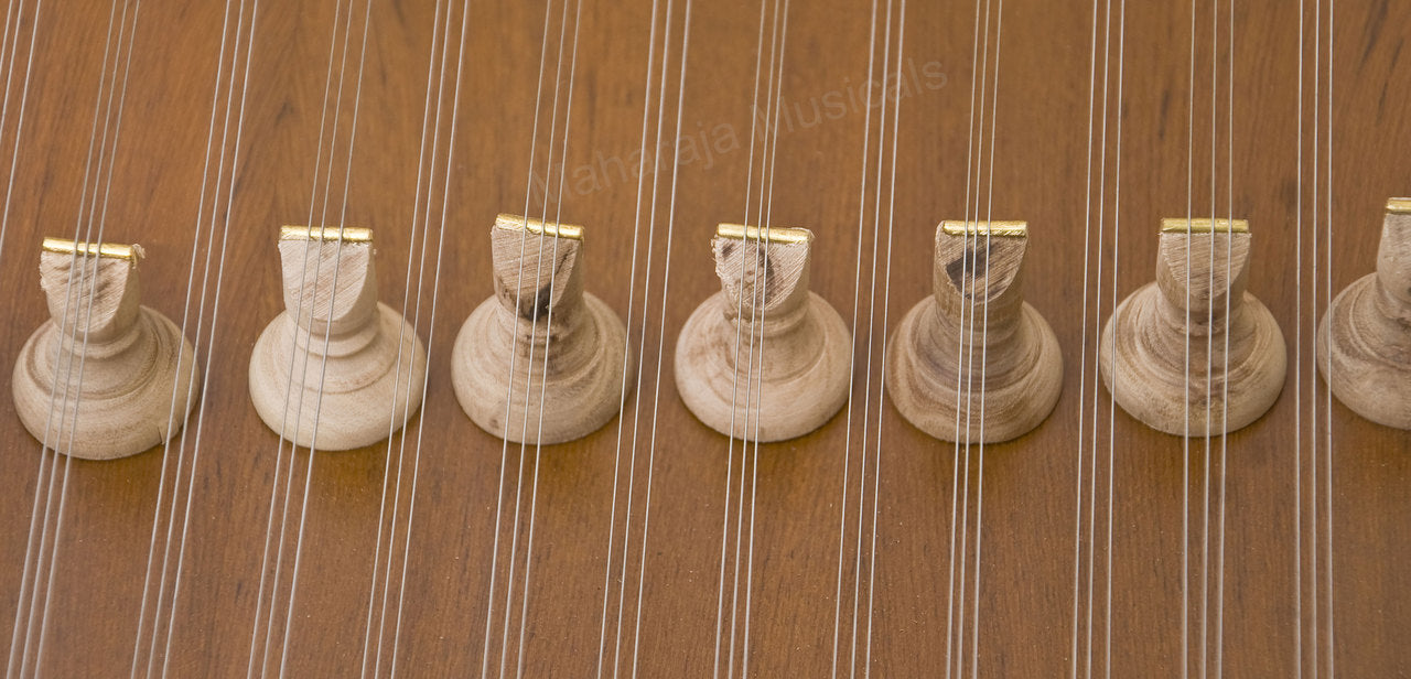 Maharaja Musicals Santoor, 93 Strings, Natural