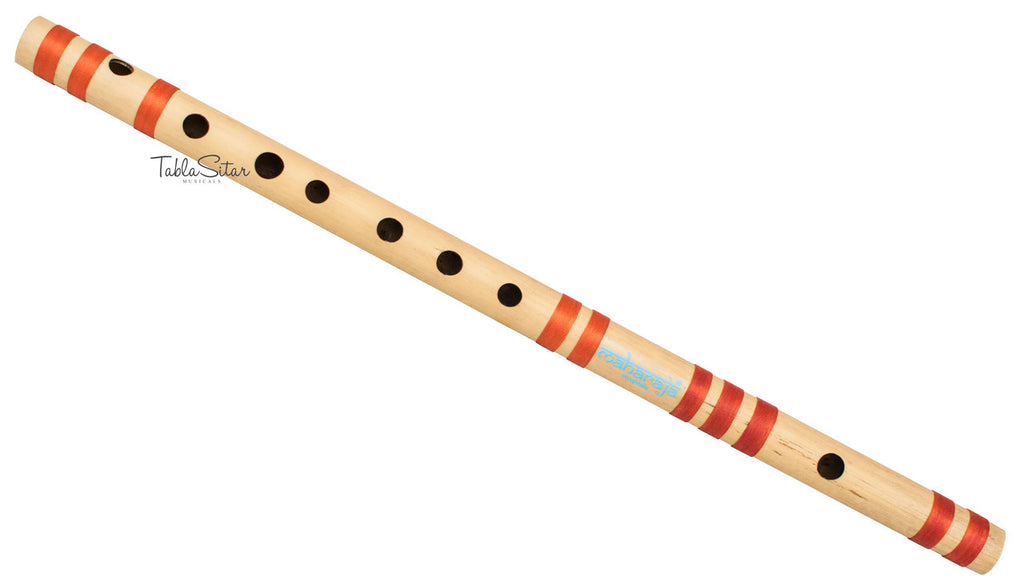 Maharaja Musicals Concert Bansuri Flute, Scale C# Medium, 18.6"