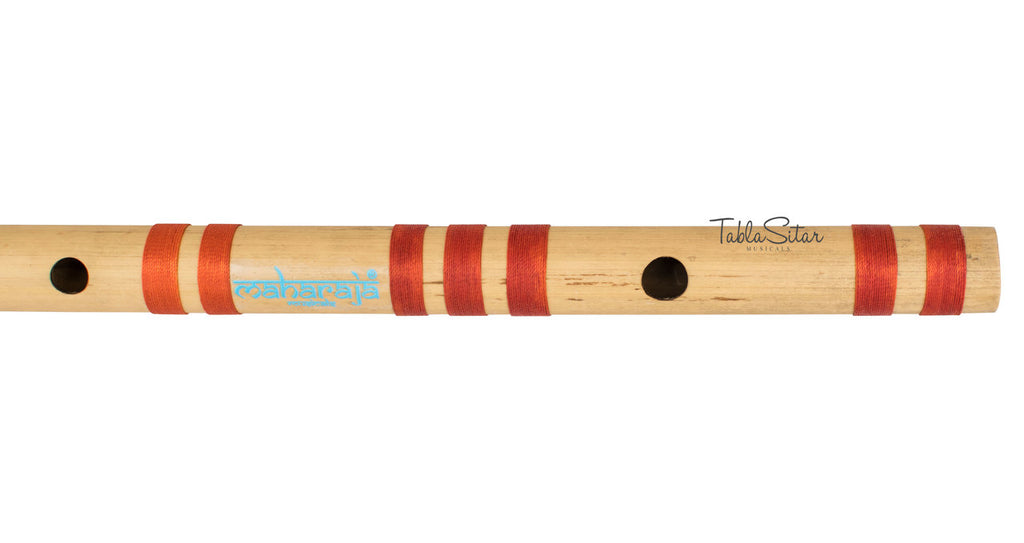 Maharaja Musicals Concert Bansuri Flute, Scale C# Medium, 18.6"