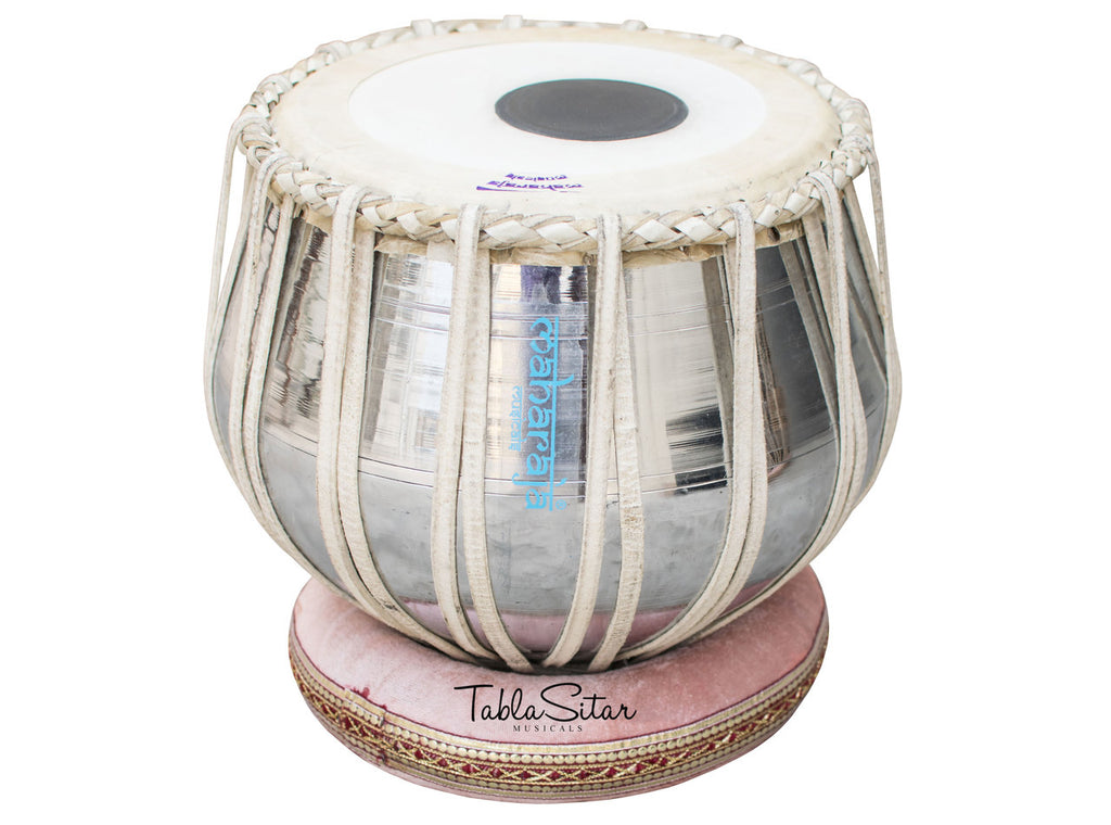 Maharaja Musicals Tabla Set, 3 kg, Brass Bayan (No. 37)