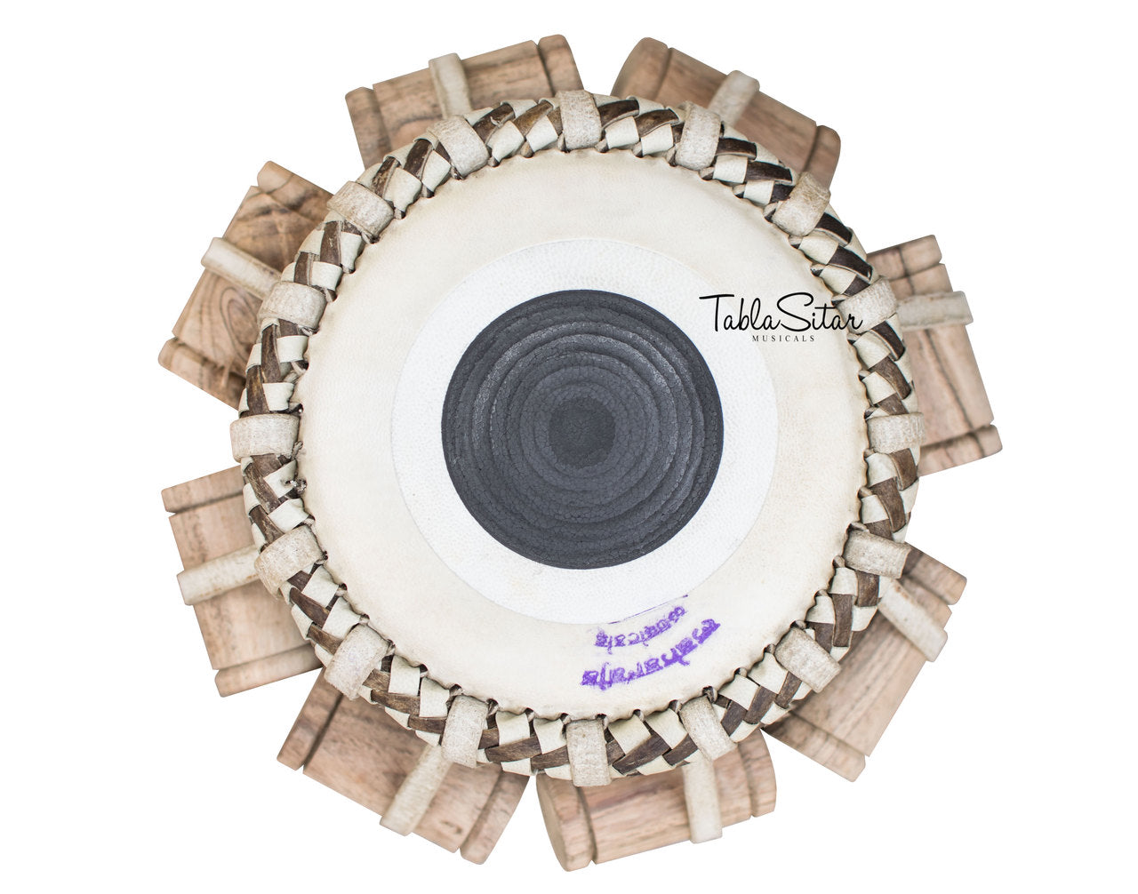 Maharaja Musicals Tabla Set, 3 kg, Brass Bayan (No. 37)