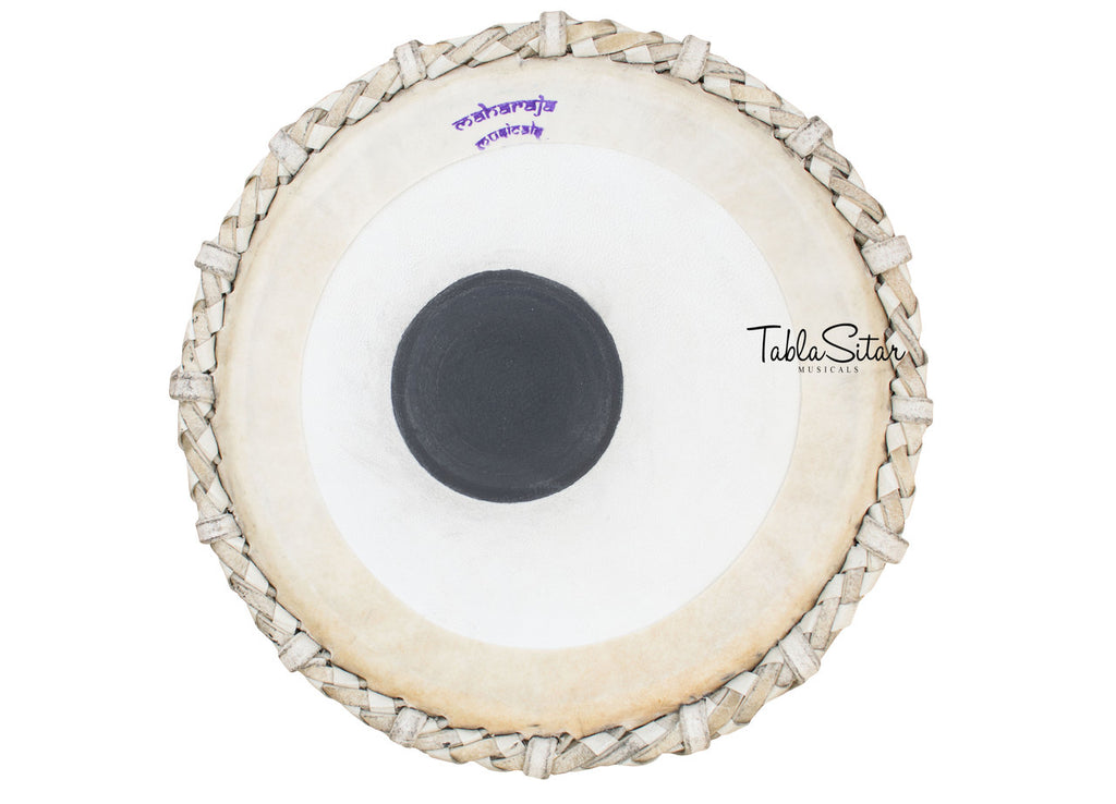 Maharaja Musicals Tabla Set, 3 kg, Brass Bayan (No. 37)