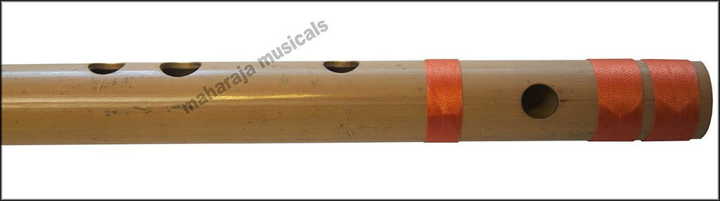 Maharaja Musicals Concert Bansuri Flute, Scale G Bass, 25.5"