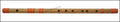 Maharaja Musicals Concert Bansuri Flute, Scale G, 24.5", Bamboo
