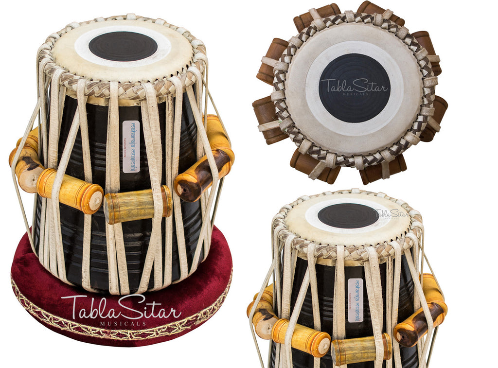 Maharaja Musicals Dayan Tabla, Sheesham, Black